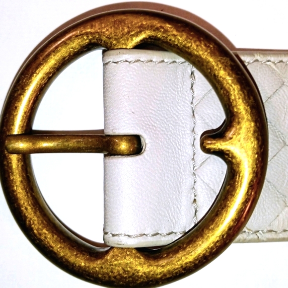 Bottega Veneta Intrecciato woven leather belt - Picture 4 of 6